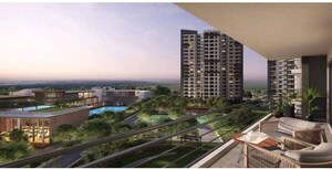 3.5 BHK Apartment – Exterior View View at Godrej Meridien, Sector 106 - for Rent