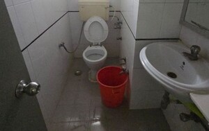 Bathroom in  Office Space at Marathon Icon, Lower Parel – for Rent