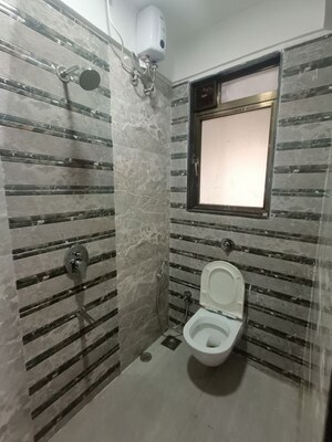 Bathroom in 2 BHK Apartment at Neminath Nemi Bhavan, Goregaon West – for Rent