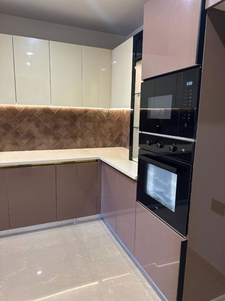 Kitchen, ansal-executive-residency 3 Bedroom 300 Sq.Ft. Builder Floor In Sushant Lok ii Gurgaon 10471179
