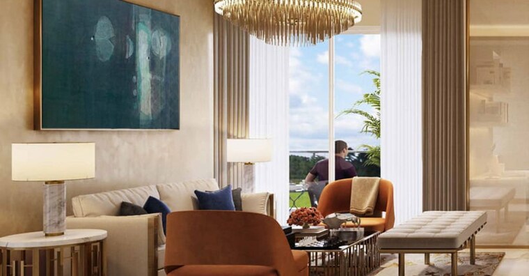 Living Room, m3m-mansion 3.5 Bedroom 2080 Sq.Ft. Apartment In Sector 113 Gurgaon 10090824