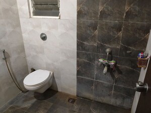 Bathroom in 1 BHK Apartment at Satva Grande Ventila, Wagholi – for Sale