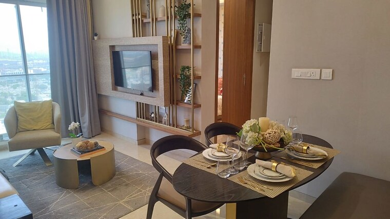 Living Room, dosti-mezzo-22 2 Bedroom 532 Sq.Ft. Apartment In Sion East Mumbai 10471327