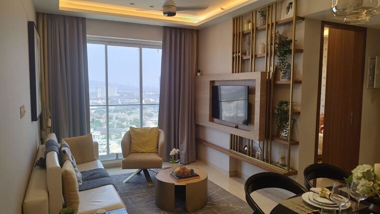 Living Room, dosti-mezzo-22 2 Bedroom 532 Sq.Ft. Apartment In Sion East Mumbai 10471327
