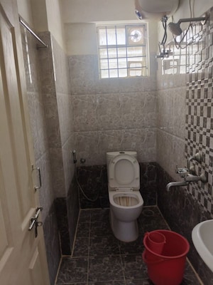 Bathroom in 2 BHK Apartment at Adithya Nilaya, Kadubeesanahalli – for Rent