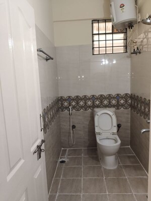 Bathroom in 2 BHK Apartment at Adithya Nilaya, Kadubeesanahalli – for Rent