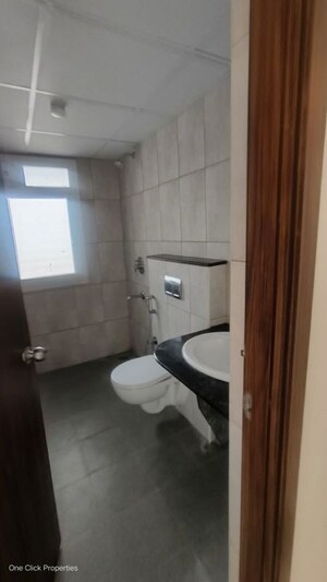 Bathroom in 3 BHK Apartment at Vajram Newtown, Thanisandra Main Road – for Rent