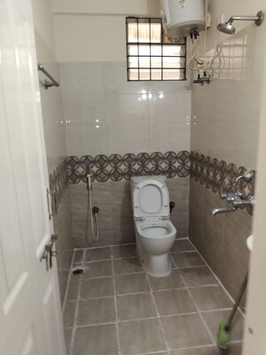 Bathroom in 3 BHK Apartment at Adithya Nilaya, Kadubeesanahalli – for Rent