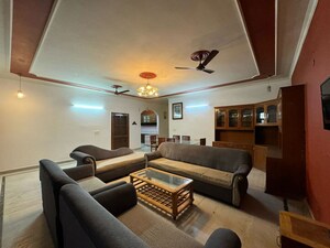 Living Room in 3 BHK Builder Floor at Sector 12 – for Rent