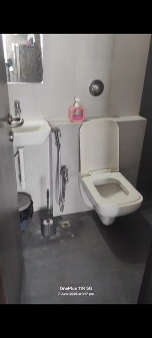 Bathroom in 2 BHK Apartment at Sethia Imperial Avenue, Malad East – for Rent