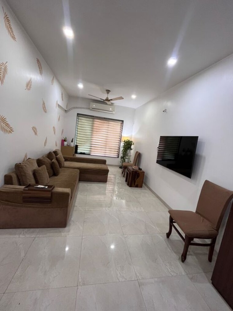 Living Room, gundecha-builders-montego 2 Bedroom 800 Sq.Ft. Apartment In Sakinaka Mumbai 10471486