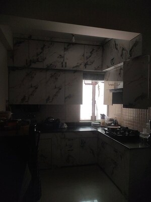 Kitchen in 1 BHK Builder Floor at Breez Global Heights, Sohna Sector 33 – for Rent