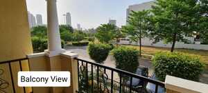 Balcony in 4 BHK Apartment at Emaar MGF Emerald Hills, Sector 65 – for Rent