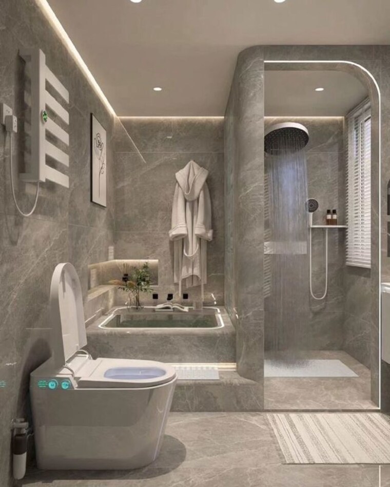 Bathroom, jawahar nagar 6 Bedroom 202 Sq.Mt. Independent House In Jawahar Nagar Delhi 10471620