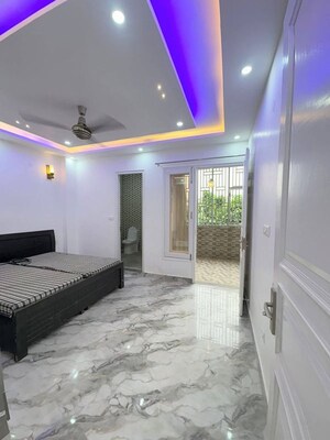 Building Lobby in 3 BHK Builder Floor at Freedom Fighters Enclave – for Rent