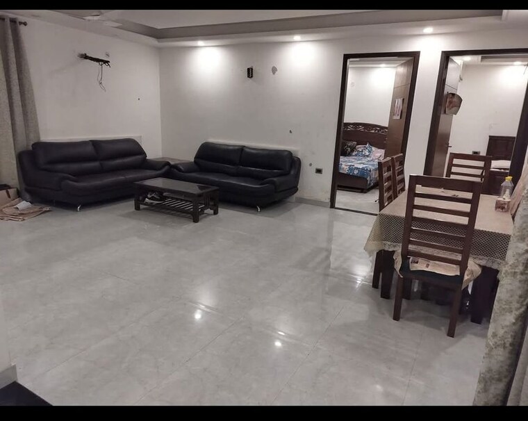 Living Room, palm-residency-chhatarpur 3 Bedroom 1200 Sq.Ft. Builder Floor In Chattarpur Delhi 10471614