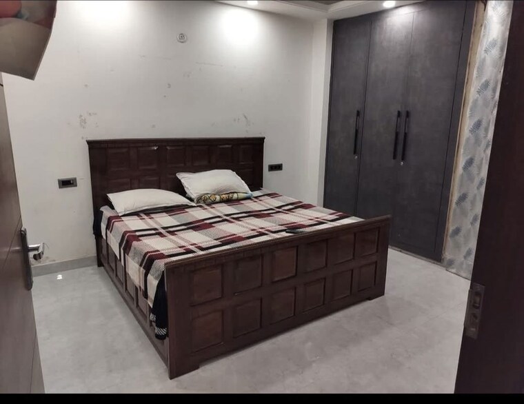 Bedroom, palm-residency-chhatarpur 3 Bedroom 1200 Sq.Ft. Builder Floor In Chattarpur Delhi 10471614