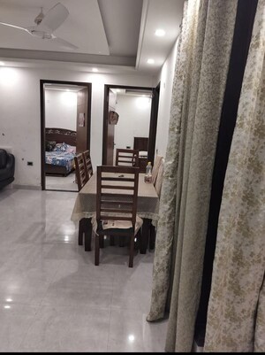 Hall in 3 BHK Builder Floor at Palm Residency Chhatarpur, Chattarpur – for Rent