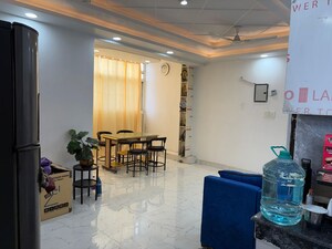 Living Room in 3 BHK Apartment at SG Grand, Raj Nagar Extension – for Rent