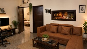 Living Room in 2 BHK Apartment at Sheikh Sarai Phase 2 – for Sale