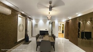 Living Room in 3 BHK Builder Floor at Vasant Kunj – for Rent