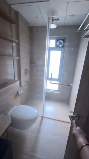 Bathroom in 3 BHK Apartment at Oberoi Realty Esquire, Goregaon East – for Rent