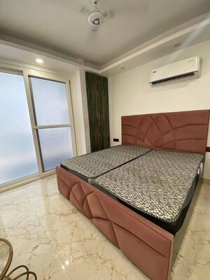 Bedroom in 2 BHK Builder Floor at Freedom Fighters Enclave – for Rent