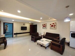 Living Room in 3 BHK Apartment at NR Windgates, Thanisandra Main Road – for Sale