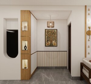 Living Room in 3 BHK Apartment at EIPL The Tamarind, Neknampur – for Rent