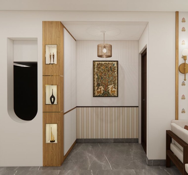 Living Room, eipl-the-tamarind 3 Bedroom 1620 Sq.Ft. Apartment In Neknampur Hyderabad 10471720
