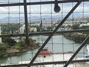 Staircase in 2 BHK Apartment at Shriram La Tierra, Vishrantwadi – for Rent