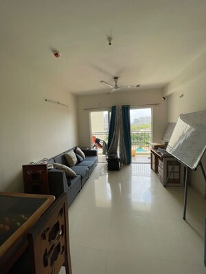 Living Room in 2 BHK Apartment at Godrej Nurture Pune, Mamurdi – for Sale