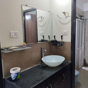 Bathroom in 2 BHK Apartment at Chamunda Heights, Ghansoli – for Rent