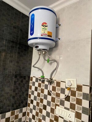 Bathroom in 4 BHK Apartment at Dwarka – for Rent