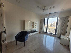 Living Room in 3 BHK Apartment at Rustomjee Oriana, Bandra East – for Rent