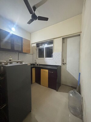 Kitchen in 1 BHK Apartment at Happy Valley Homes, Manpada – for Rent