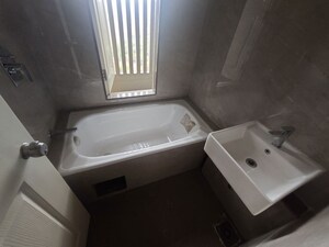 Bathroom in Studio Apartment at Arihant Aspire, Palaspe Phata – for Rent