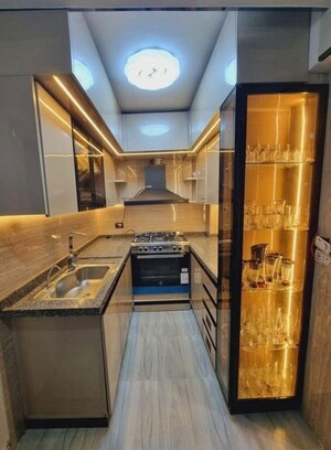 Kitchen in 1 BHK Independent House at Sector 12 – for Sale