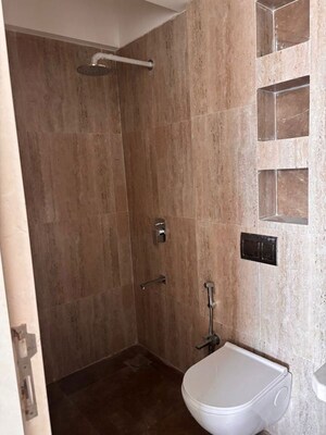 Bathroom in 2 BHK Apartment at Tridhaatu Aum, Chembur – for Rent