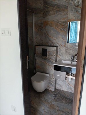 Bathroom in 2 BHK Apartment at Lohia Odela, Bavdhan – for Rent