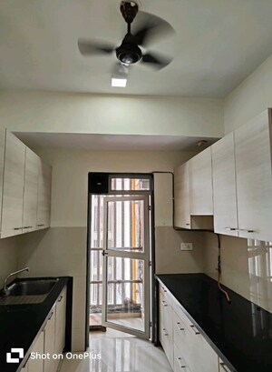 Kitchen in 2 BHK Apartment at Lodha Luxuria Priva, Majiwada – for Rent