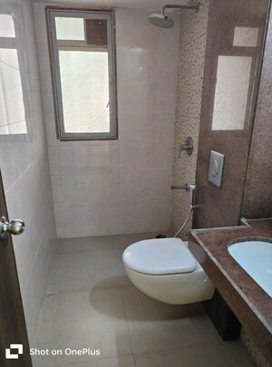 Bathroom in 2 BHK Apartment at Lodha Luxuria Priva, Majiwada – for Rent