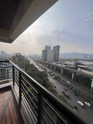 Balcony in 2 BHK Apartment at Nakshatra Arena Thane, Laxmi Nagar – for Sale