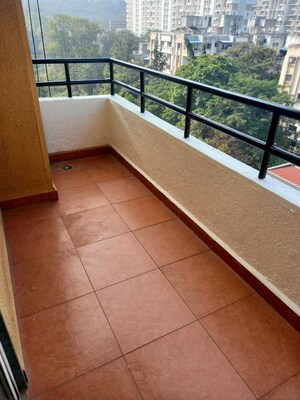 Balcony in 3 BHK Apartment at Mahatma Society – for Rent