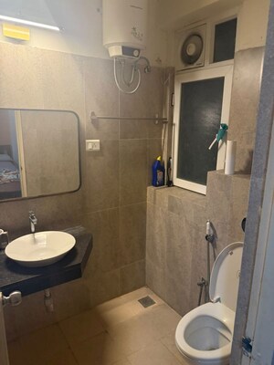 Bathroom in 2 BHK Apartment at Pacifica Hill Crest, Gachibowli – for Rent