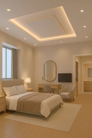 Living Room in 4 BHK Independent House at Sector 12 – for Sale