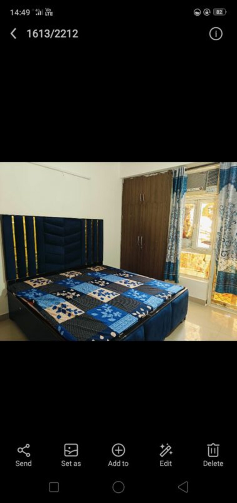 Bedroom, uninav-heights-phase-i 3 Bedroom 1250 Sq.Ft. Apartment In Raj Nagar Extension Ghaziabad 10471996