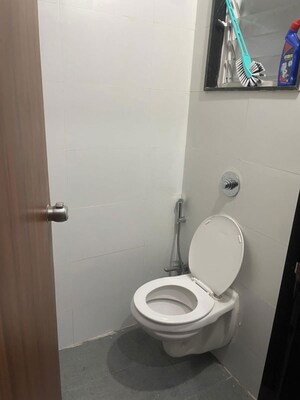Bathroom in 1 BHK Apartment at Samarttha Trimurti 41 Estera, Punawale – for Rent