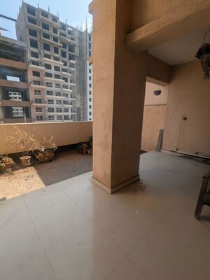 Terrace in 2 BHK Apartment at Raheja Vistas Premiere, Mohammadwadi – for Rent
