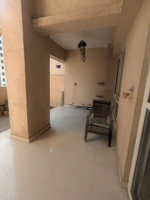 Terrace in 2 BHK Apartment at Raheja Vistas Premiere, Mohammadwadi – for Rent